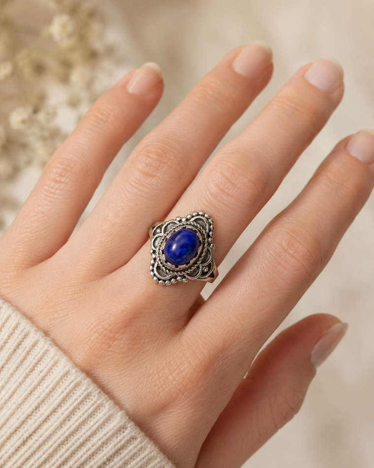 Lapis Lazuli Yüzük ürün görünümü