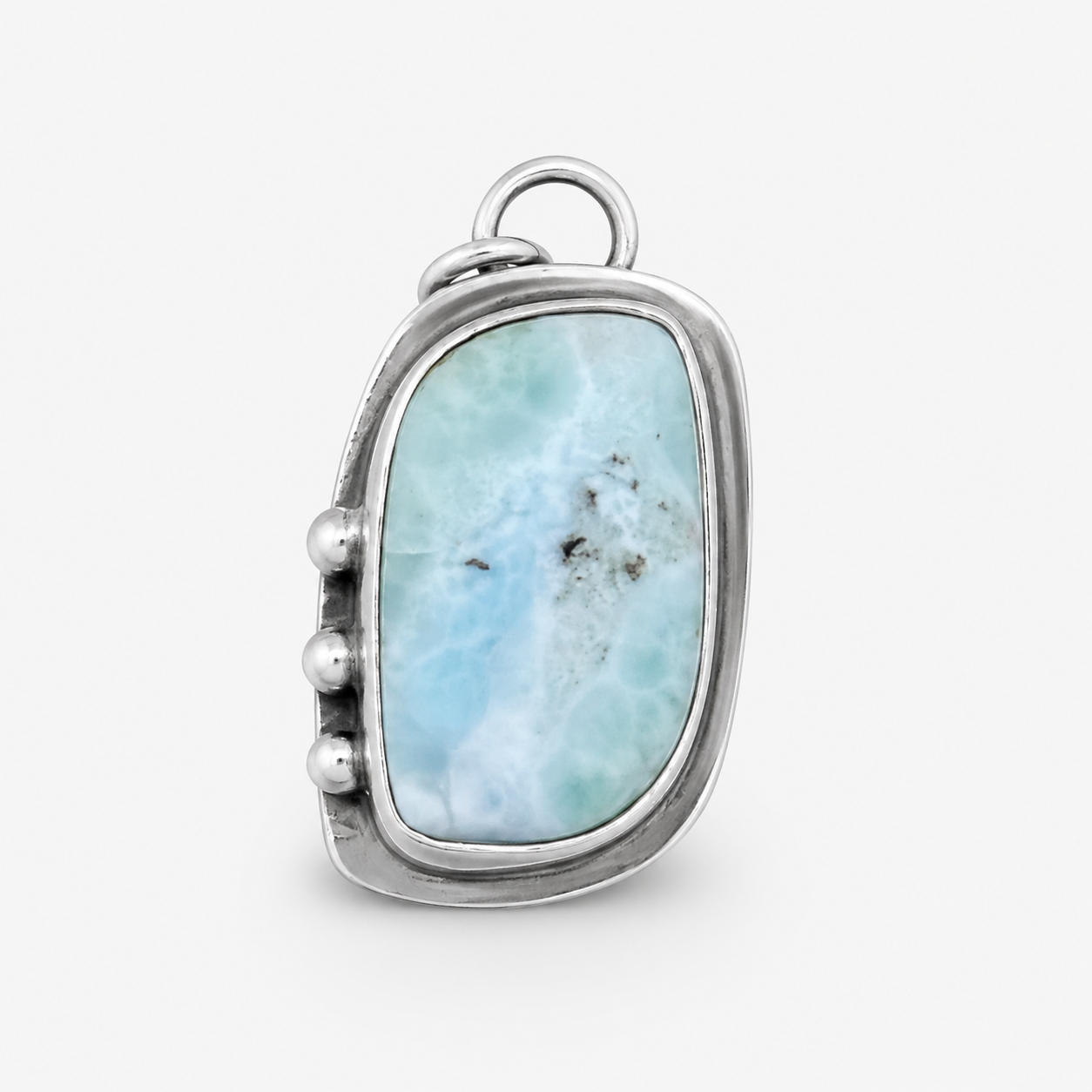Larimar 925 Ayar Gümüş Kolye