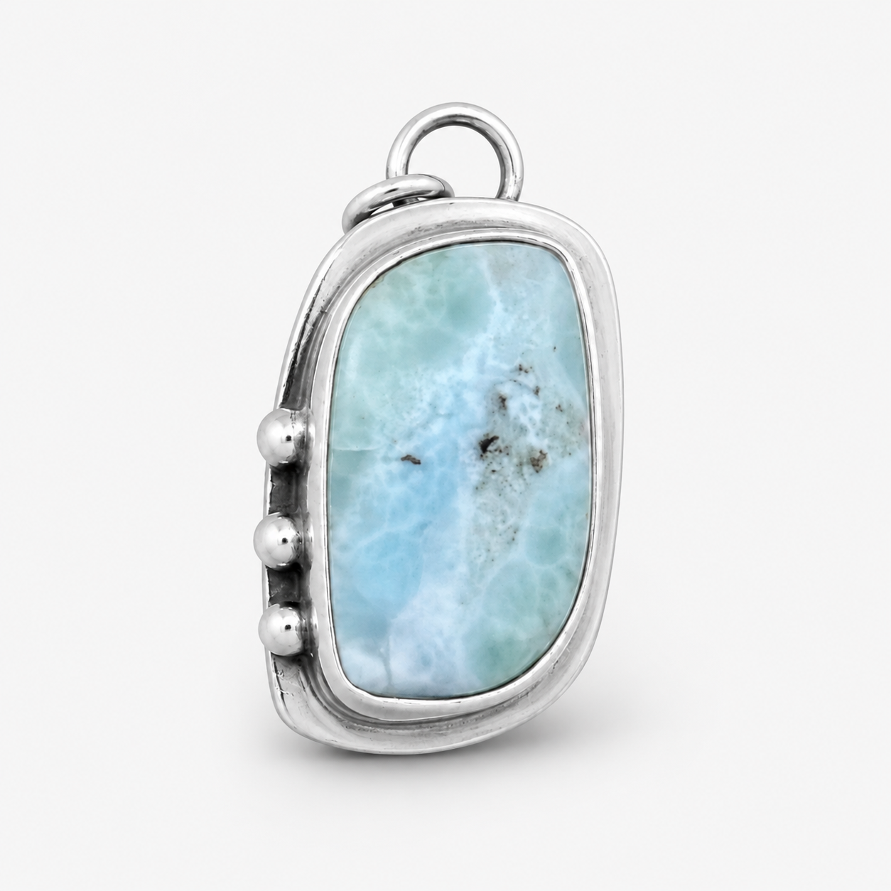 Larimar 925 Ayar Gümüş Kolye