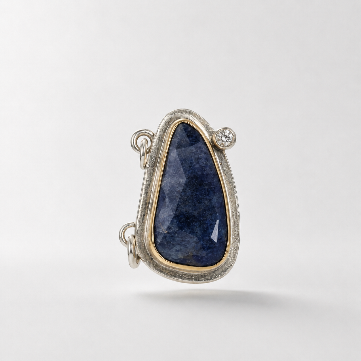Safir 925 Ayar Gümüş Kolye